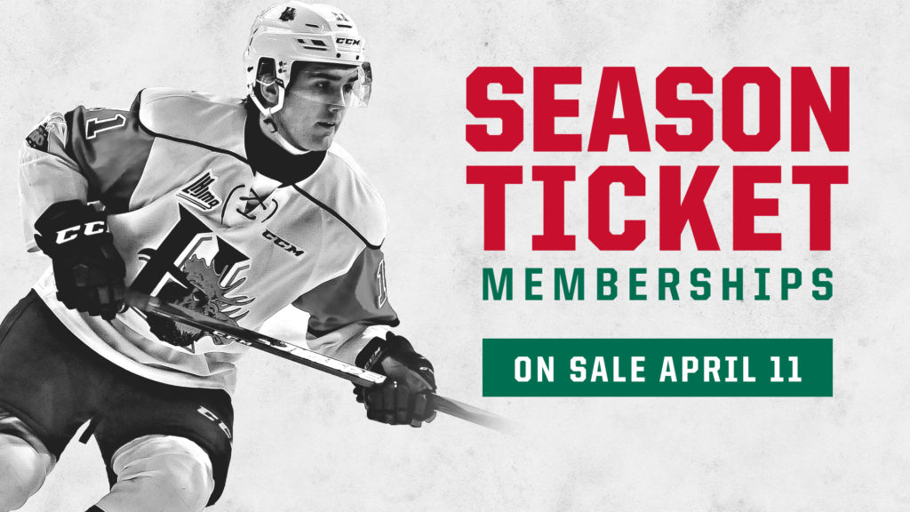 Season Tickets on sale now! Halifax Mooseheads