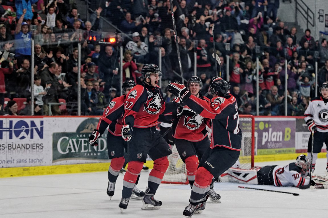 Les Huskies se payent les REMPARTS - Huskies de Rouyn-Noranda