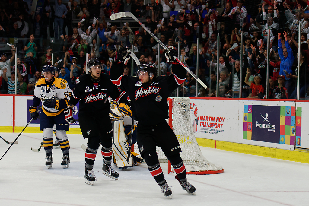 24 h plus tard… victoire des Huskies - Huskies de Rouyn-Noranda