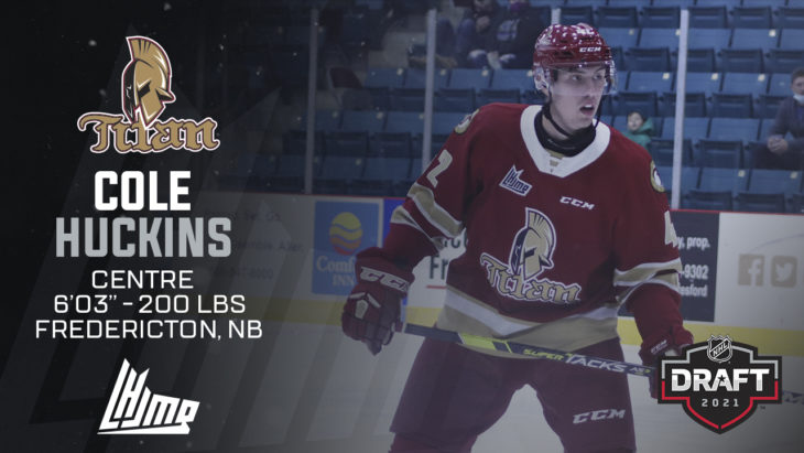 Repêchage NHL 2021 - Cole Huckins