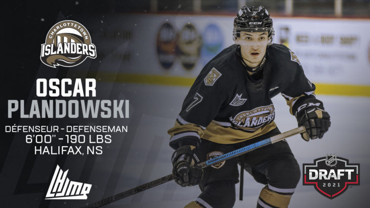 Repêchage NHL 2021 - Oscar Plandowski