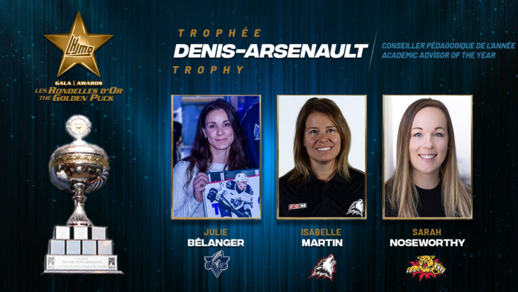 Denis-Arsenault Trophy: QMJHL highlights the work of Academic Advisors