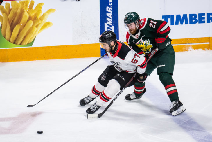 Halifax,NS-May 21: Game #6 of the QMJHL Final series between the Quebec Remparts and the Halifax Moosehead on May 21st at the Scotia Bank Centre in Halifax, NS ( Photo by Vincent Ethier/QMJHL)
