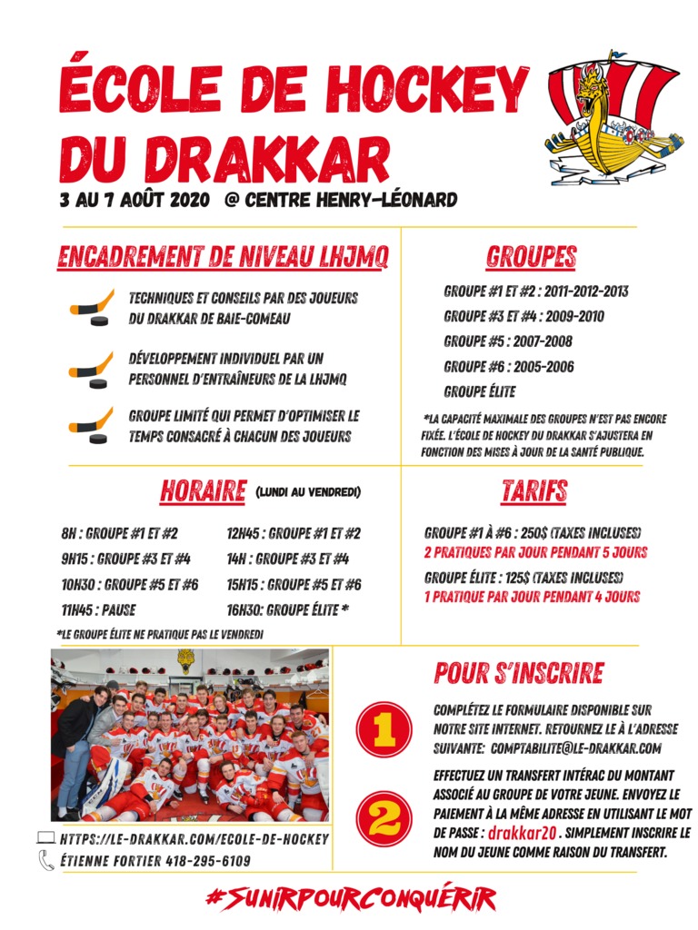 École de hockey (final)