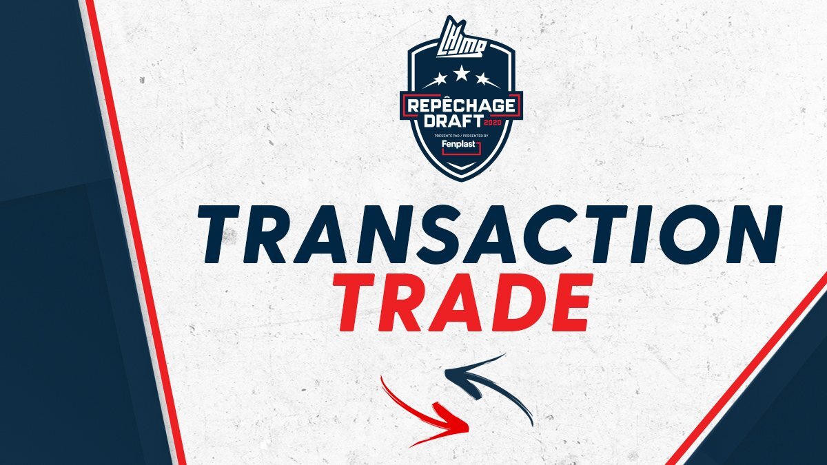 Le Drakkar complète trois transactions à l'aube du repêchage Le