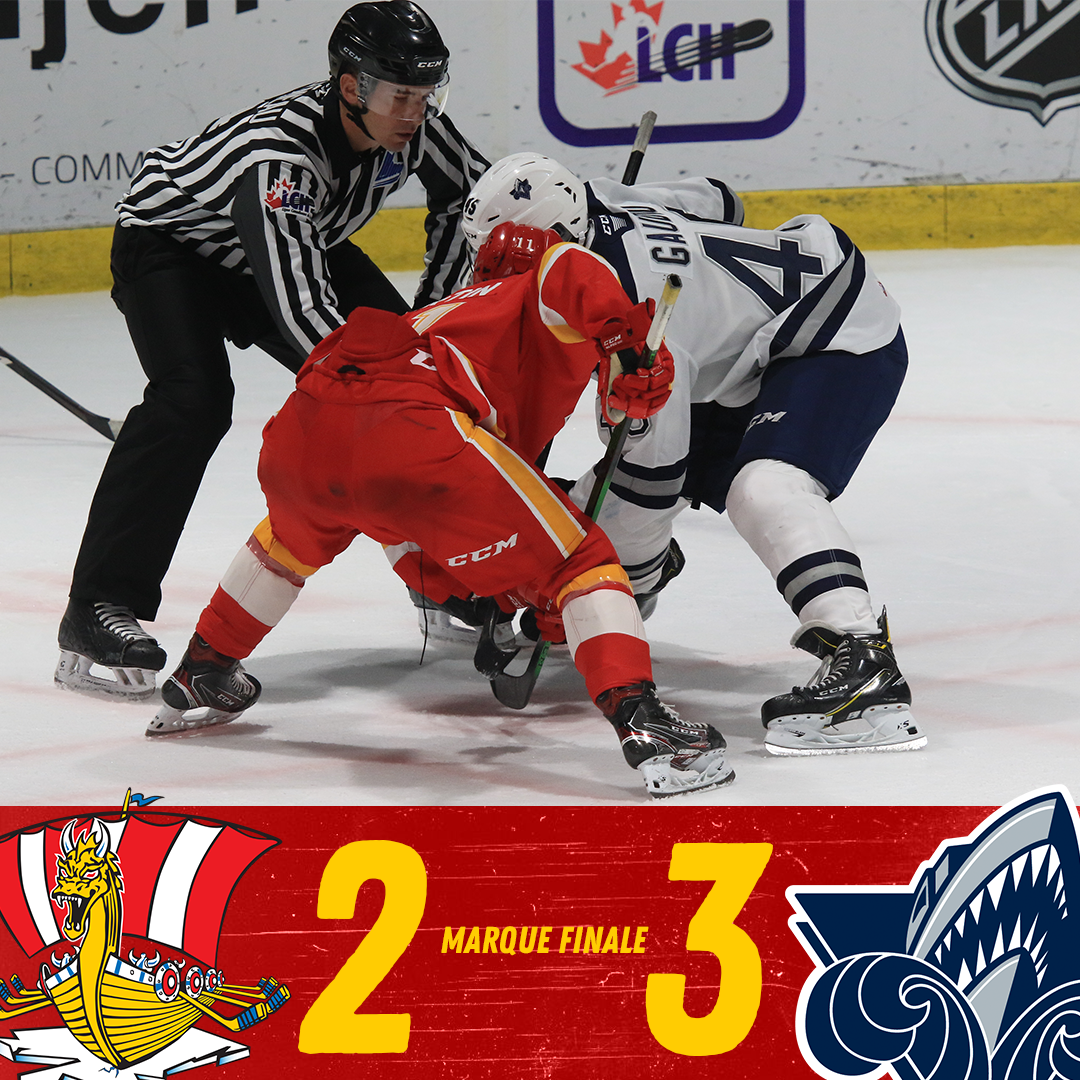 Le Drakkar s'incline dans le premier match face à l'Océanic Le Drakkar de