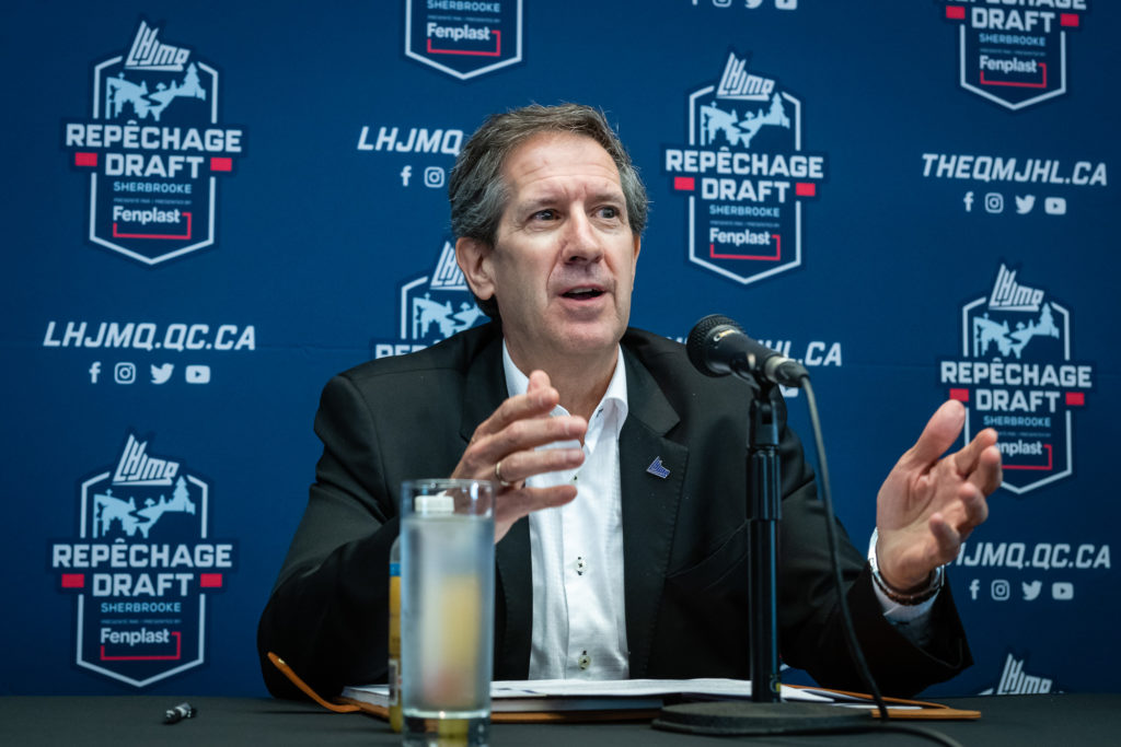 SHERBROOKE,QC-9 JUIN: (Photo par Vincent Ethier/LHJMQ)