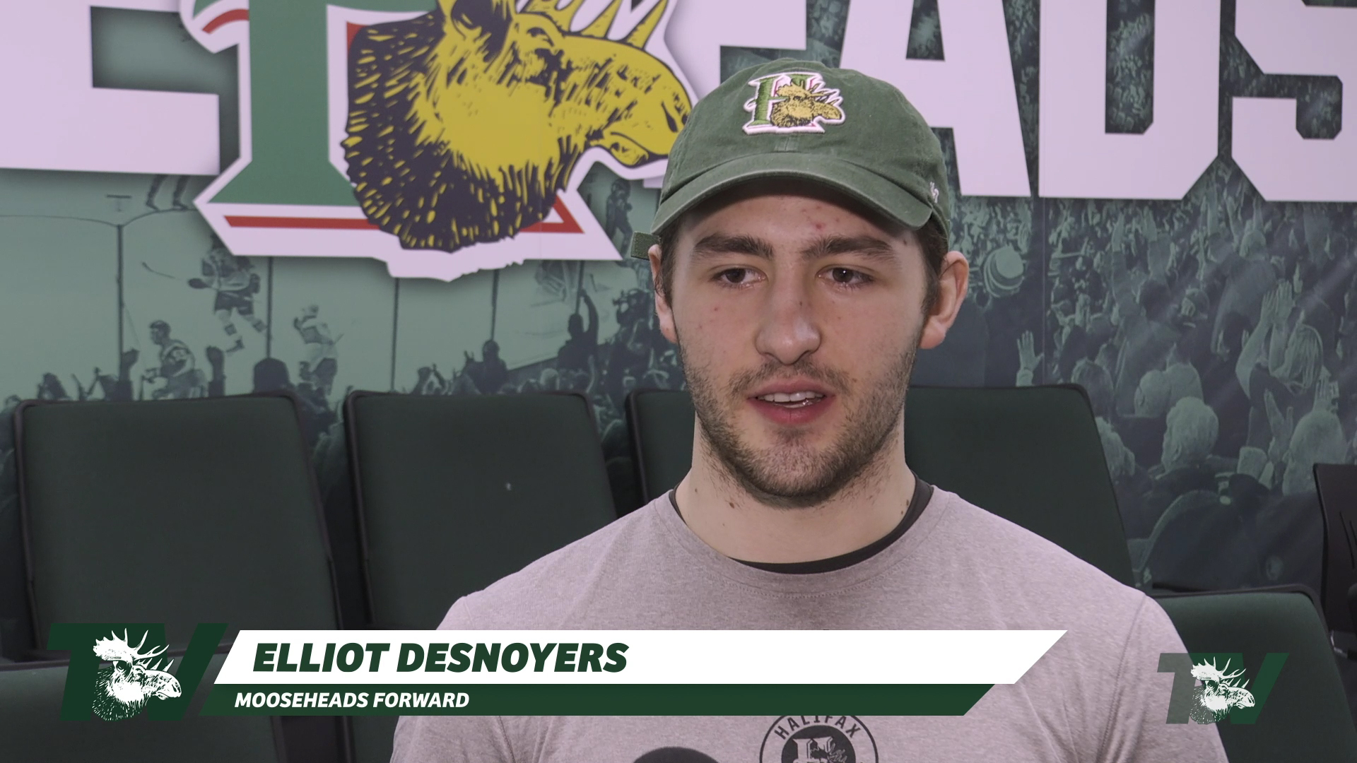 Interview Elliot Desnoyers Halifax Mooseheads