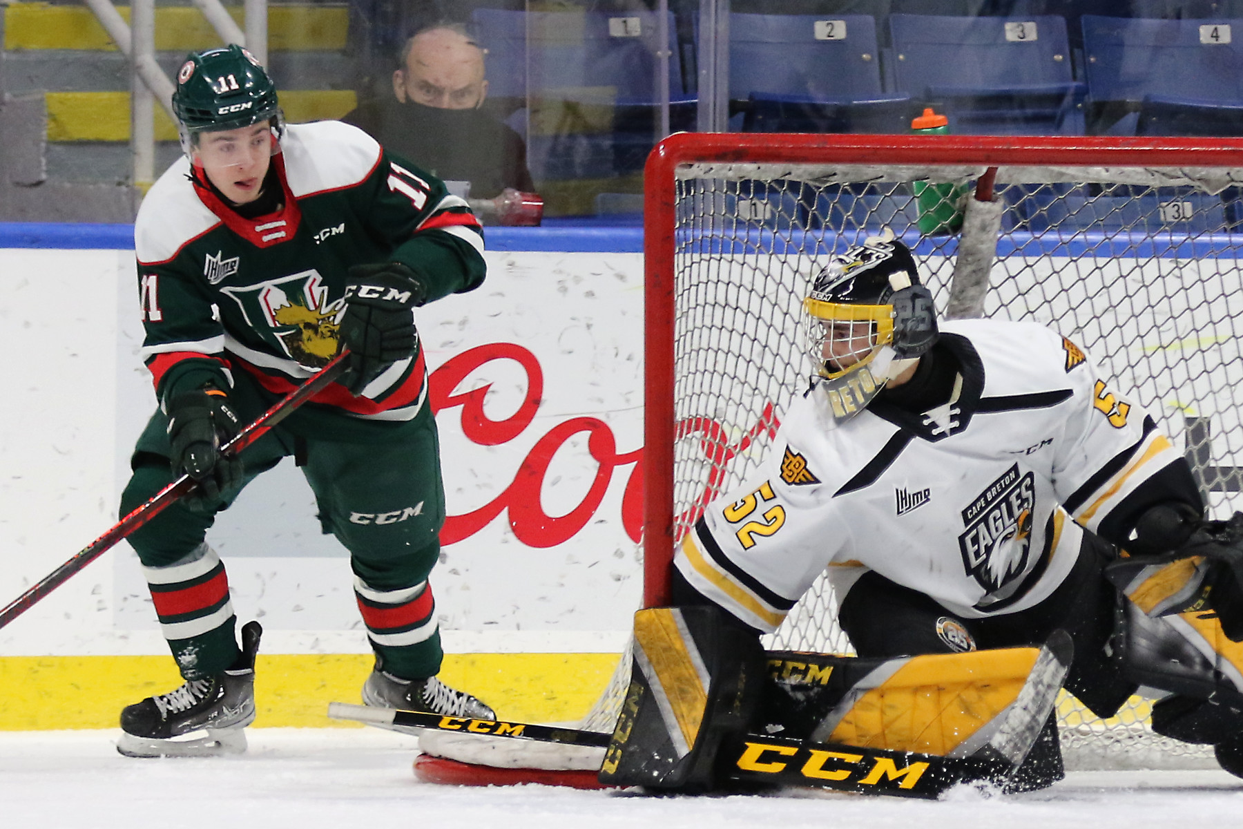 Davis' Clutch Goal Completes Comeback Halifax Mooseheads