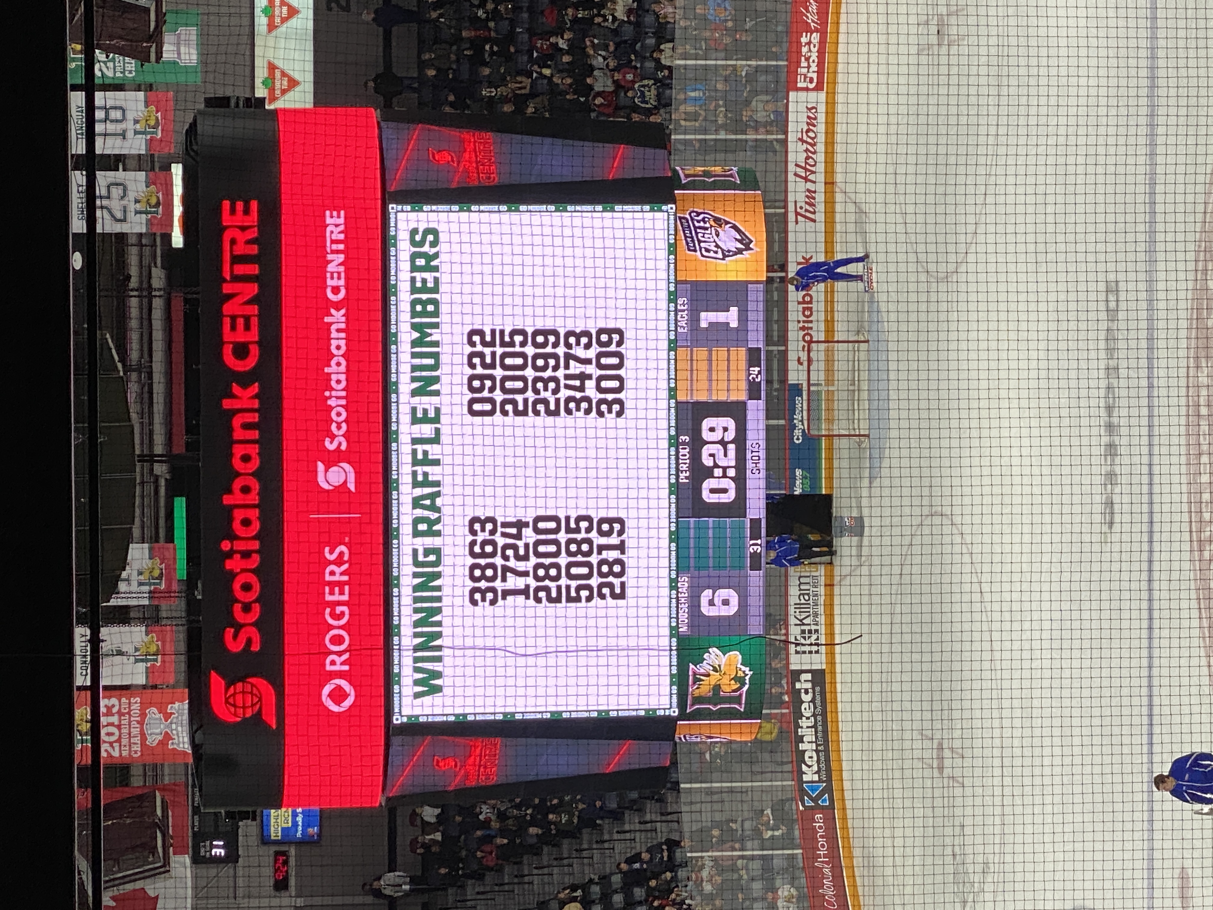 DND Jersey Raffle Winners - Halifax Mooseheads