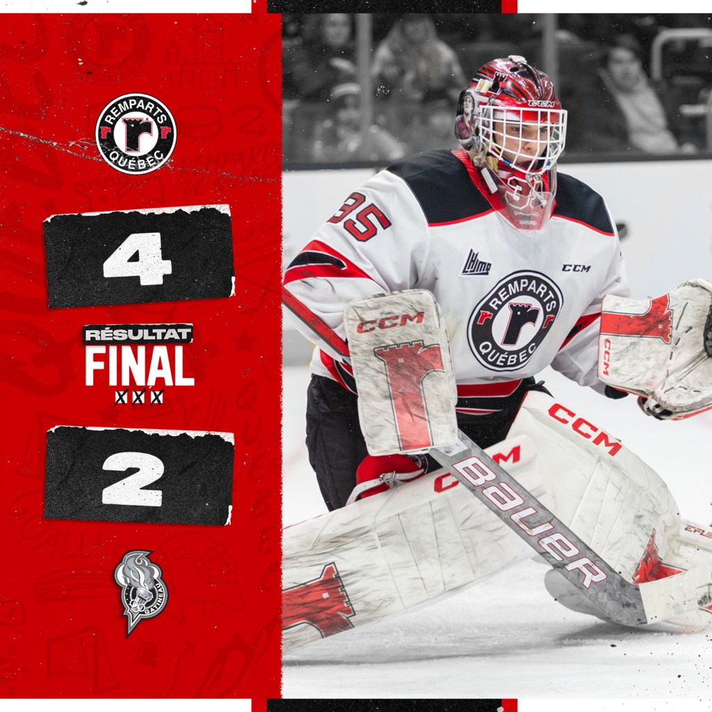 Déjà 30 victoires ! Remparts de Québec