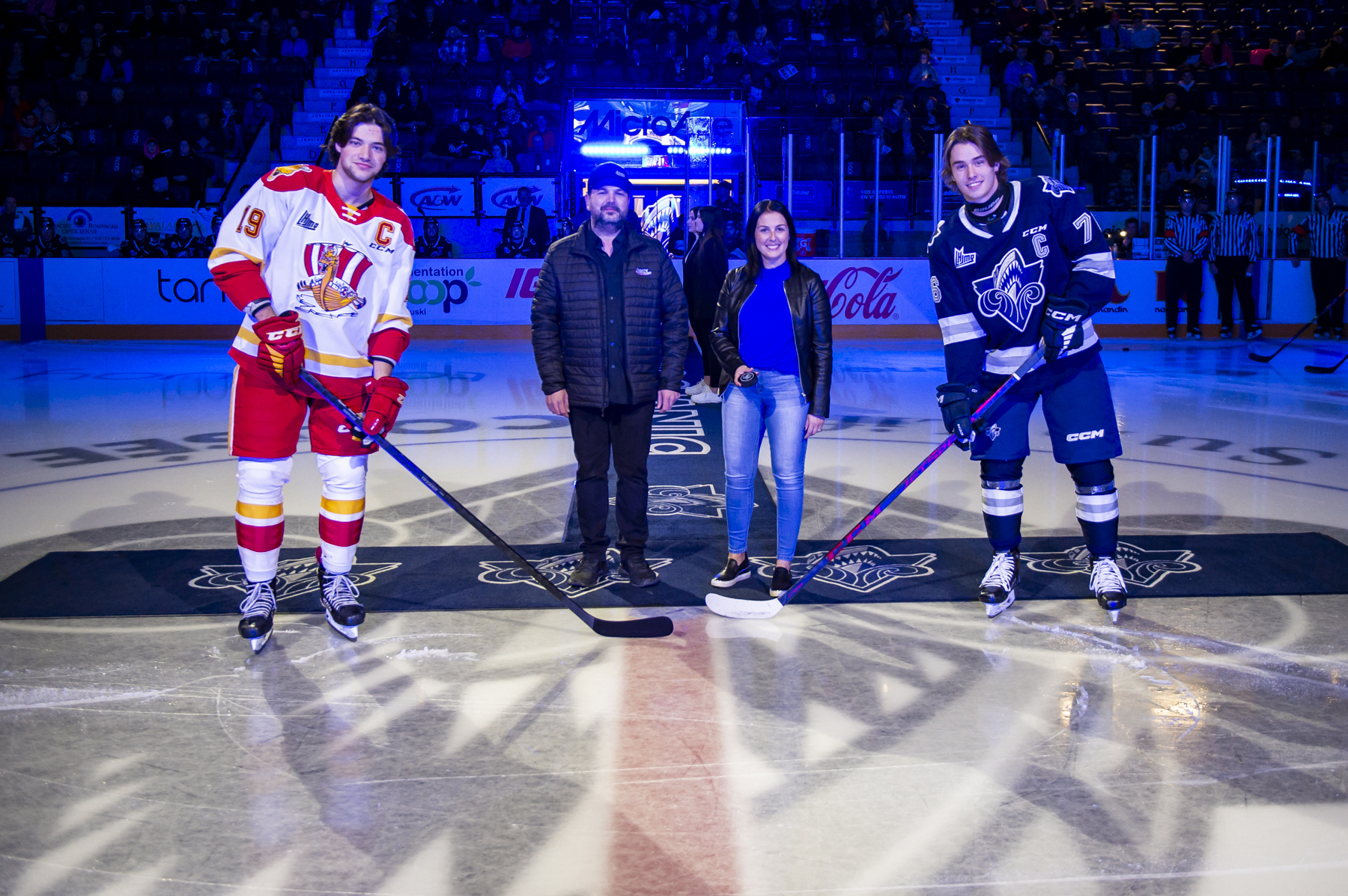 Victoire! Océanic (5) vs Drakkar (2) L'Oceanic de Rimouski